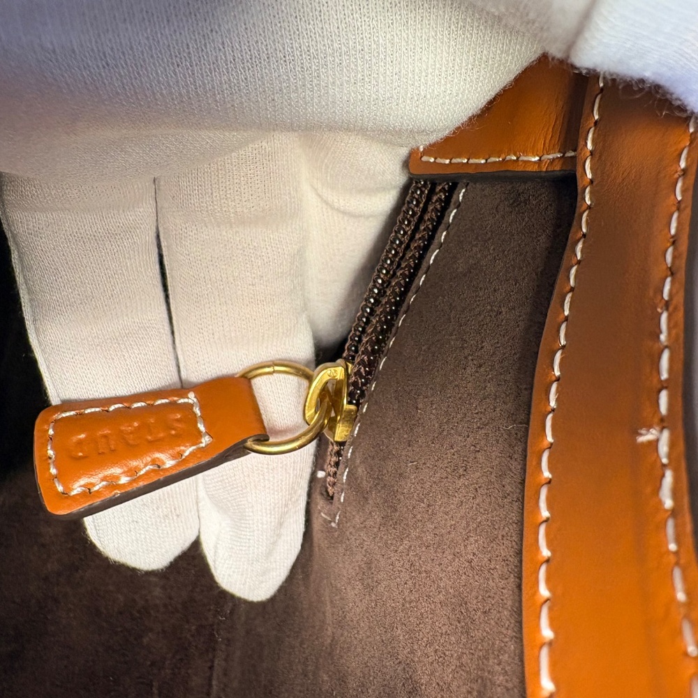 Staud Moon Bag in brown leather. Authentic. - Picture 9 of 14
